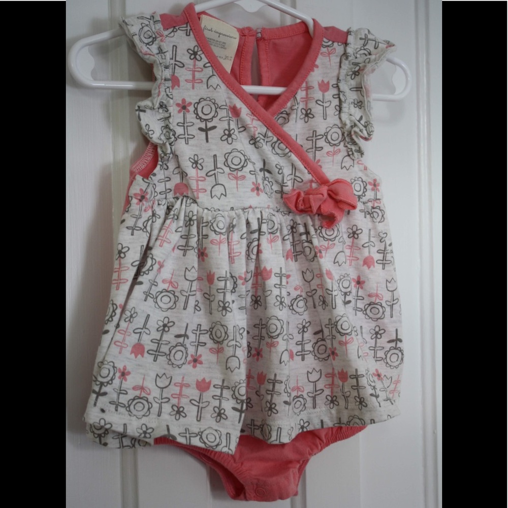 Baby Girl onesie dress (18 Months)